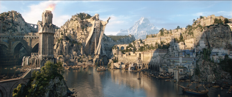 La série Les Anneaux de pouvoir est diffusée sur Amazon Prime.